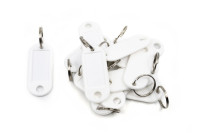 Zawieszka do kluczy jednostronna mała mix kolorów Tres 1szt.